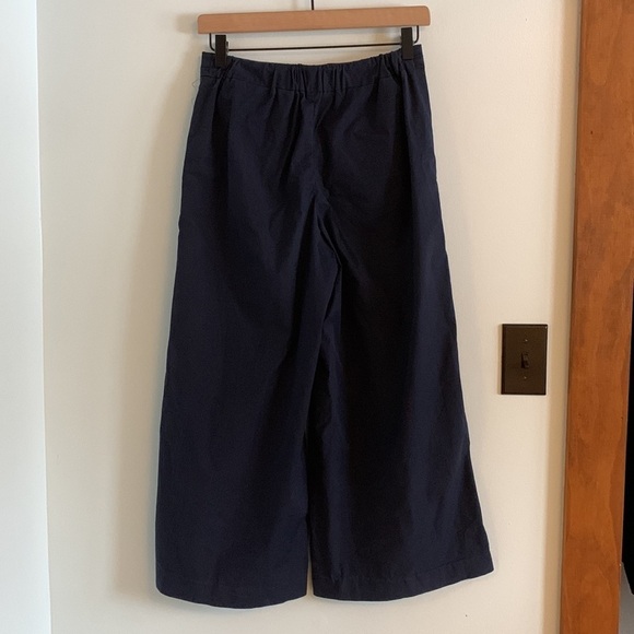 Babaton Manolo Cotton Cropped Wide-leg Bermuda Pant - Picture 2 of 5